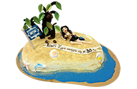 Tort bezludna wyspa 3D