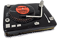Tort gramofon 3D