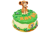 Tort z figurką Król Lew Simba
