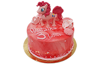 Tort z figurką Kucyk Pony Pinkie Pie