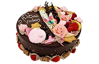 Tort urodzinowy czekoladowy
