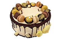 Tort z makaronikami